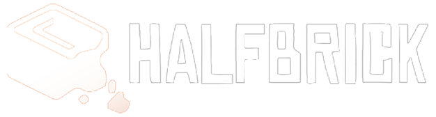 Half brick Logo