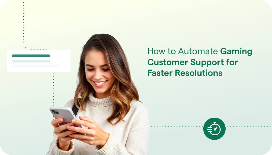 automate gaming customer support