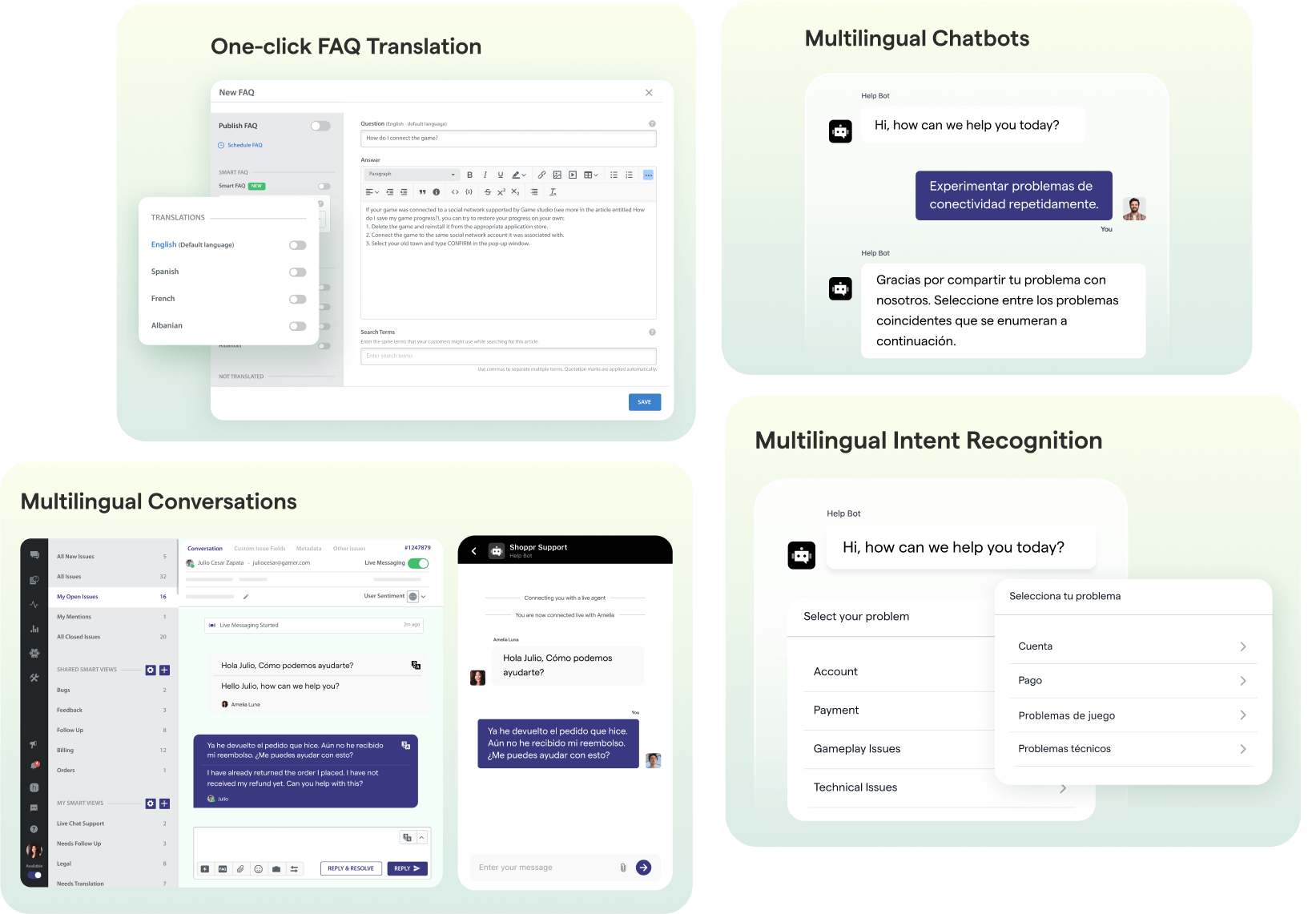 Multilingual Support - Home