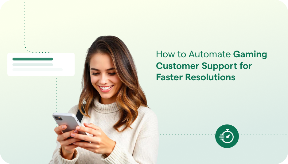 automate gaming customer support