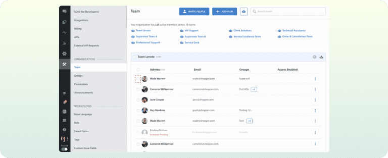 Feature-Based Access Control For Custom Roles | Helpshift