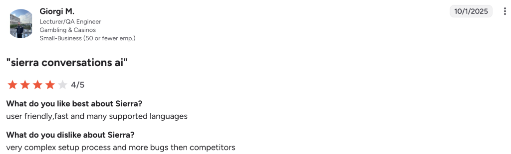 Top 9 Sierra AI Alternatives & Competitors in 2026 2 image 8