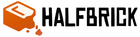 Half brick Logo