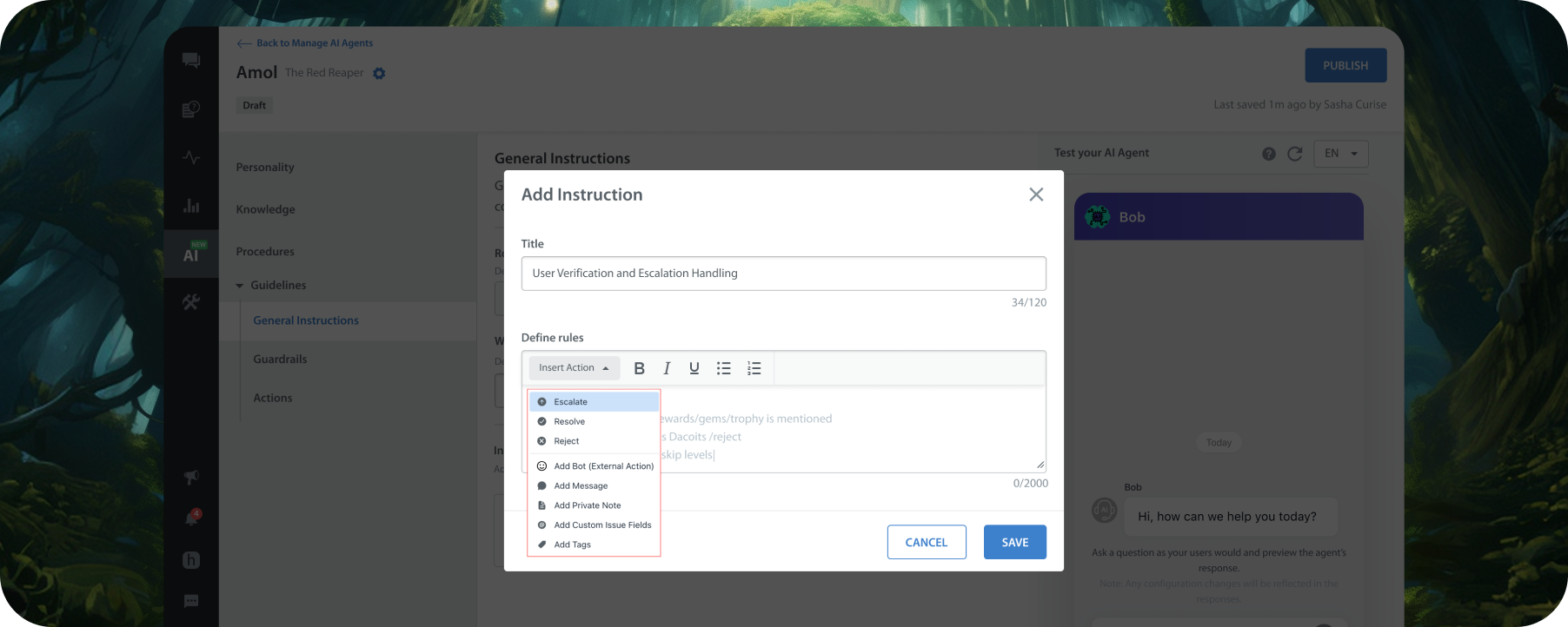 Care AI Actions