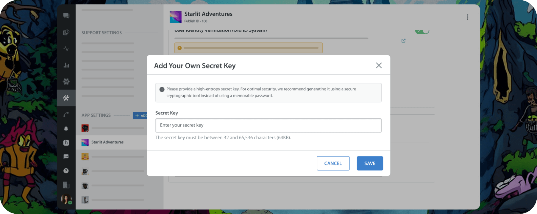 Bring Your Own Key