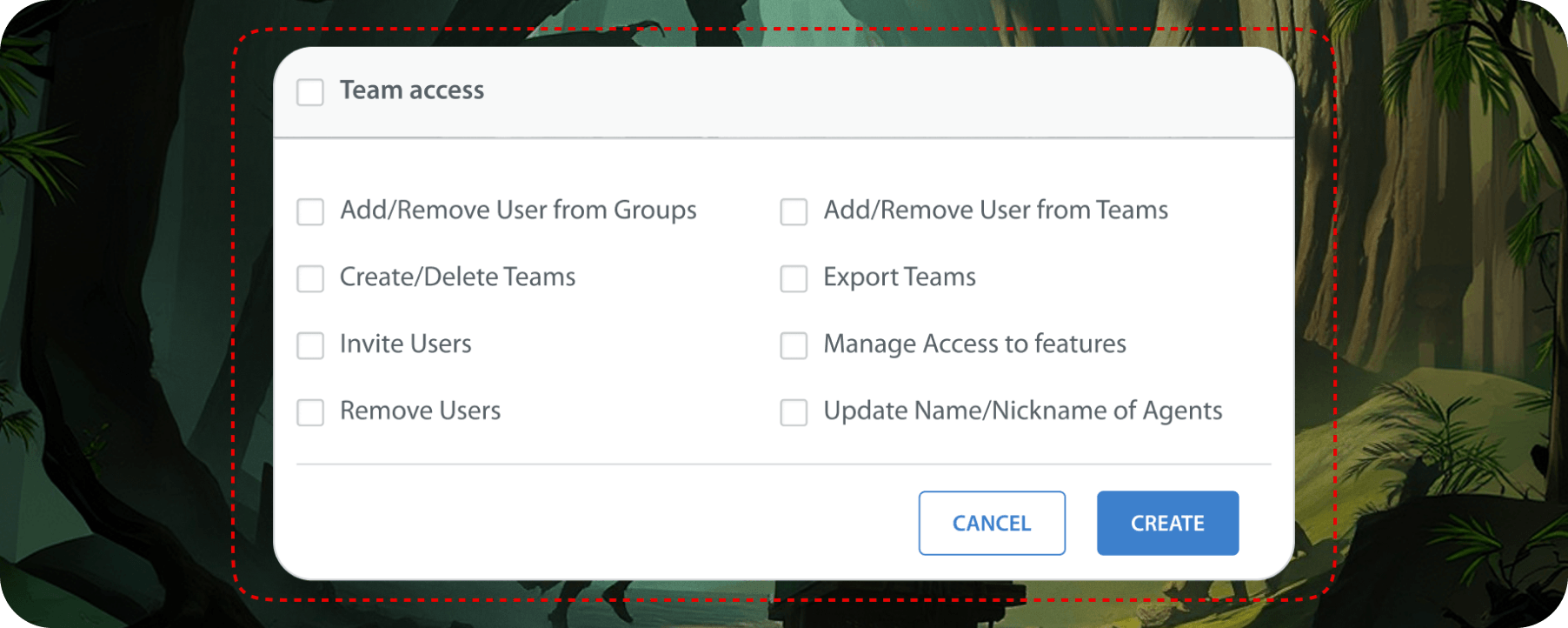 Team Permissions in Custom Roles